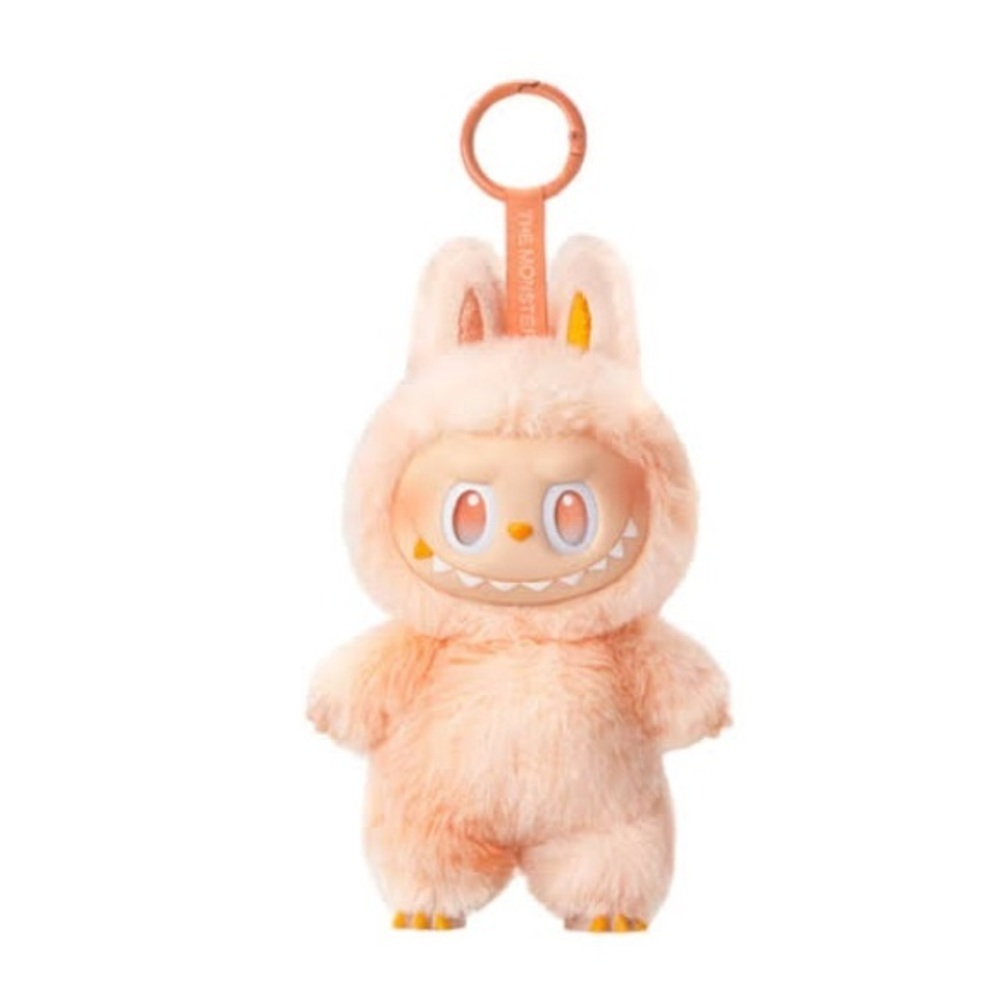 NIB Labubu THE MONSTERS Big into Energy Series Vinyl Plush Pendant - HAPPINESS